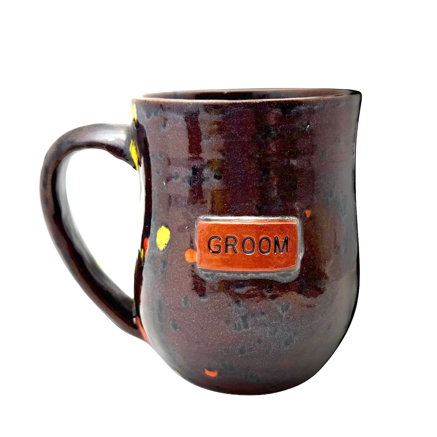 Groom Mug- Brown Sprinkles