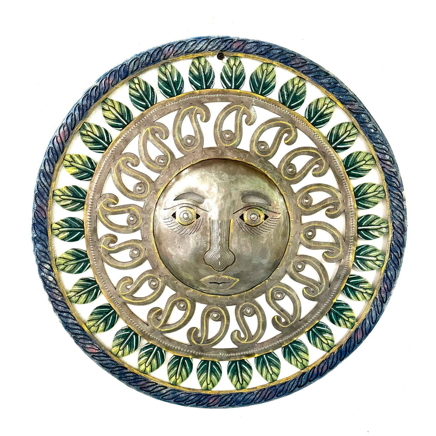 Blue Green Steel Sun