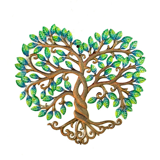 Medium Orly Green Heart Tree of Life