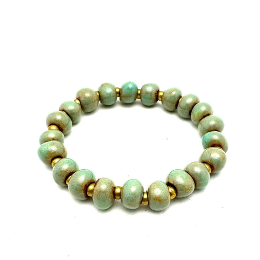 *rare* Seafoam Ceramic Bracelet