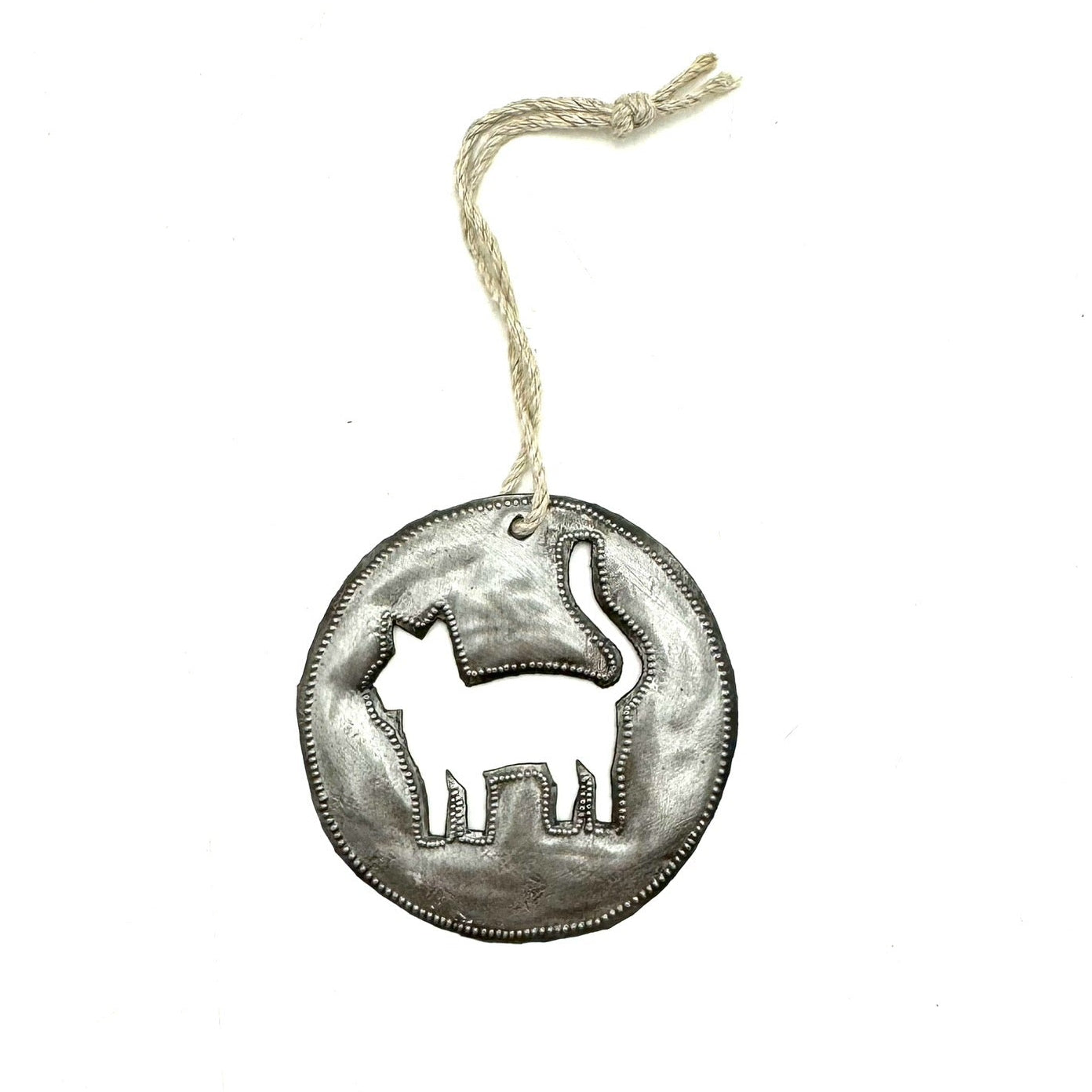Round Kitty Ornament