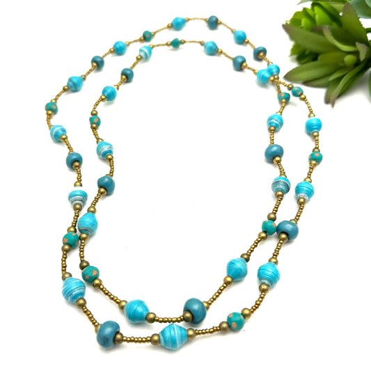 Haitian Signature Necklace - Turquoise
