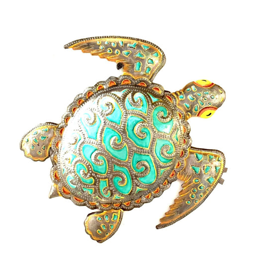Medium Orilien Turtle- Turquoise