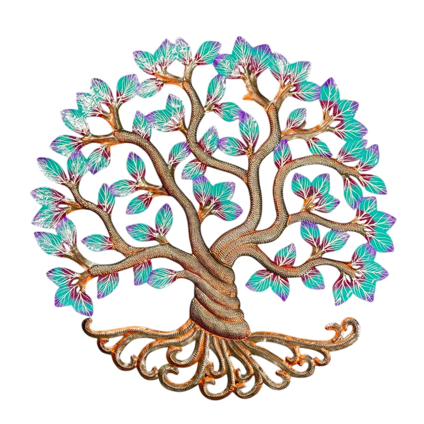 Turquoise Sturdy Tree of Life