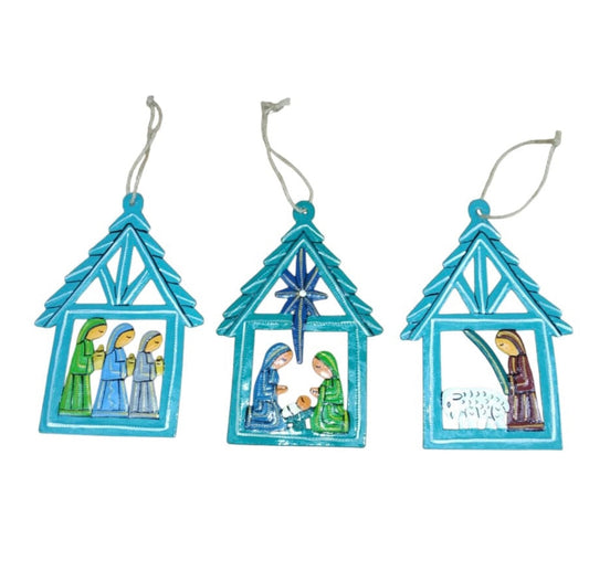 Grezil- Nativity Ornament Set