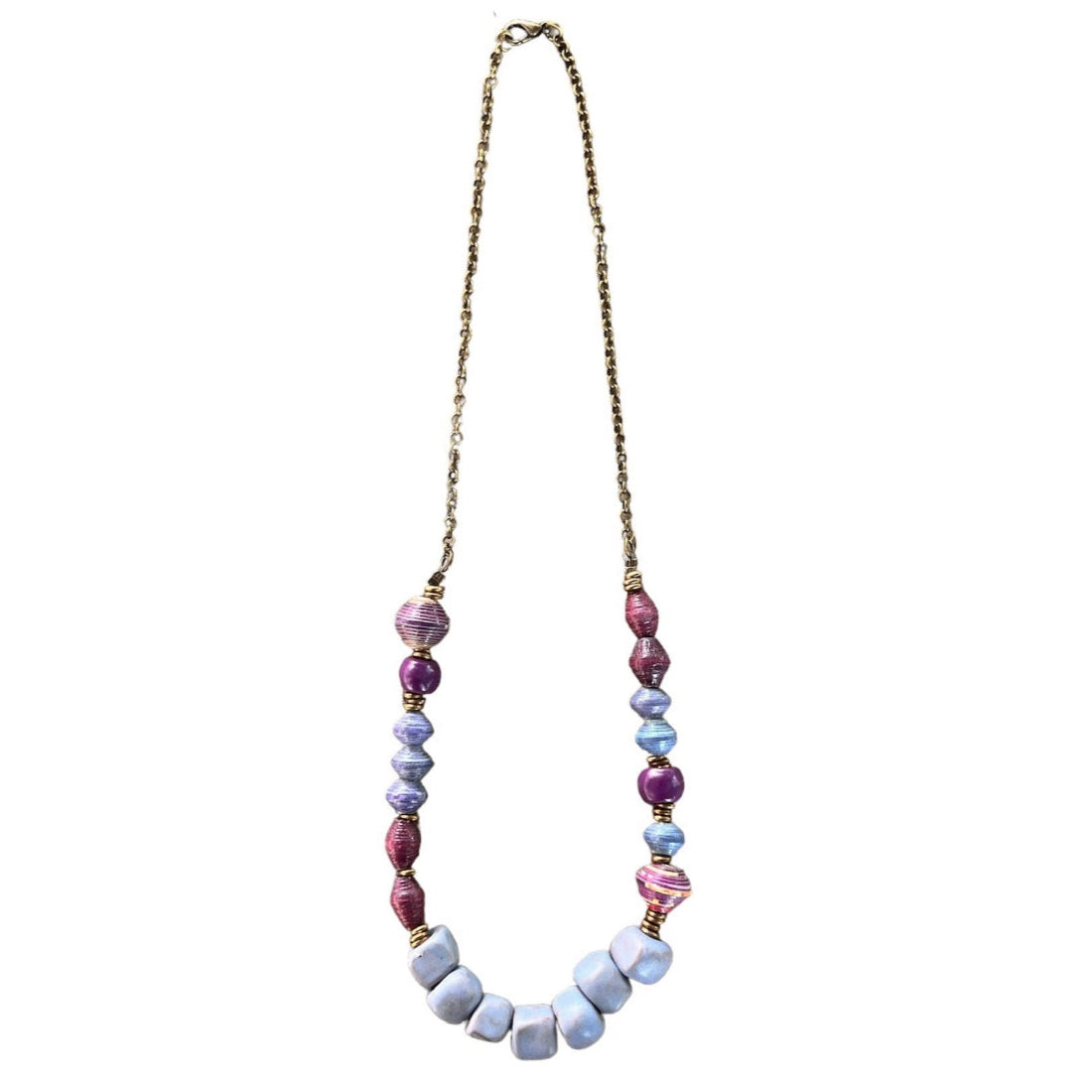 Emily Necklace- Purple