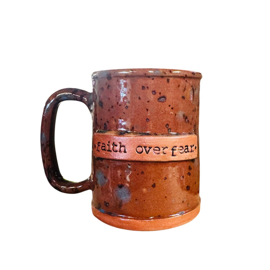 Bernide Mug- Faith Over Fear