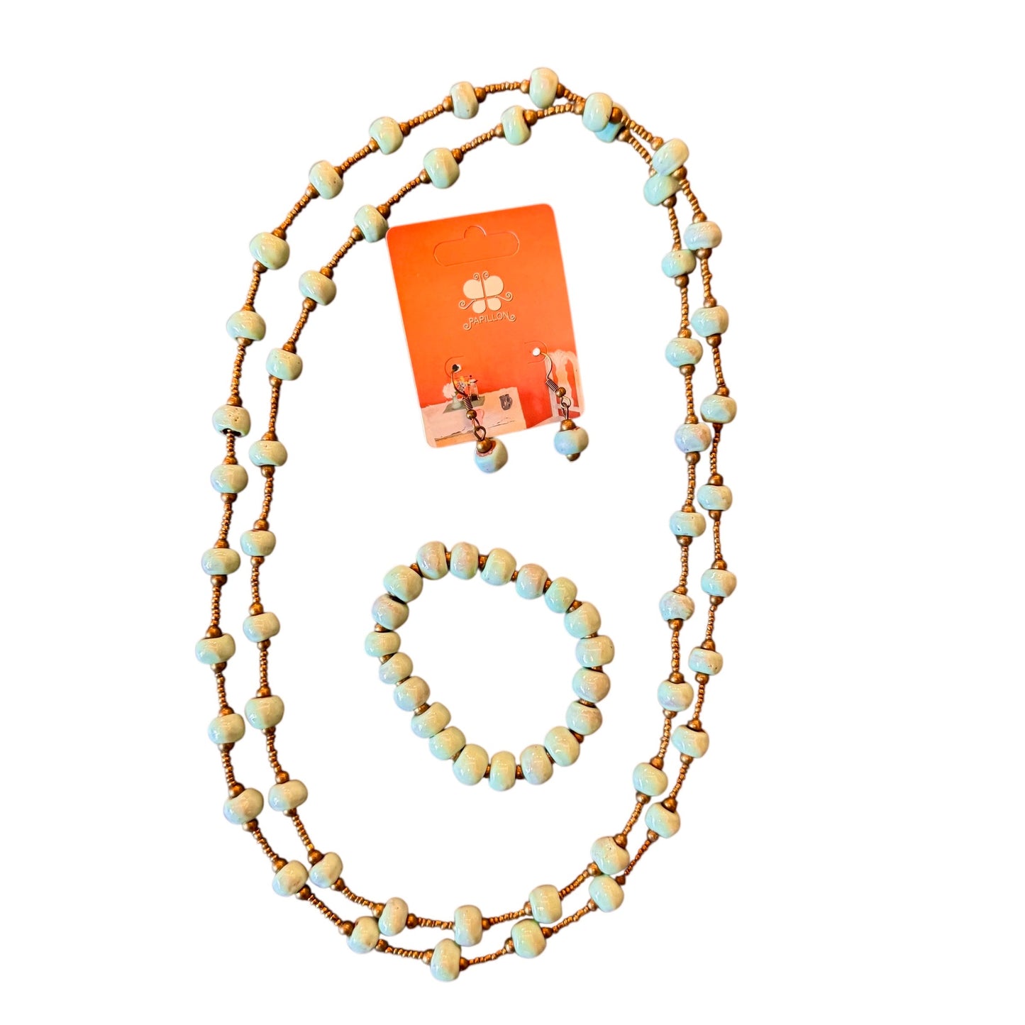 Stocking Stuffer Jewelry Set- Seafoam