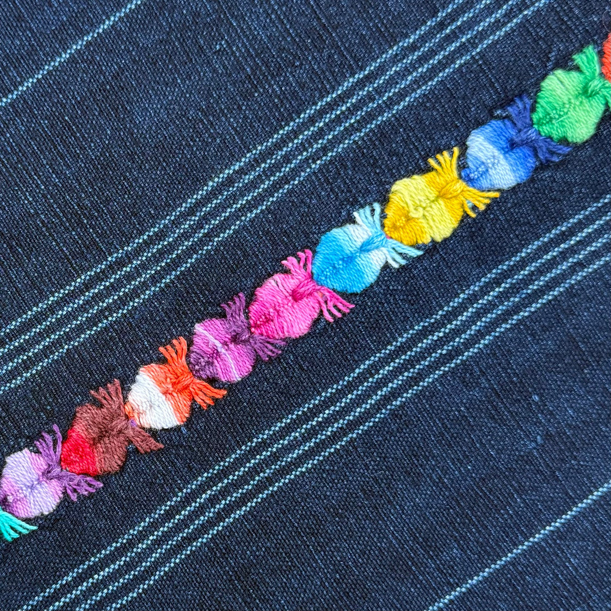 Indigo Cotton Handwoven Kitchen Towel (More Colors Available)