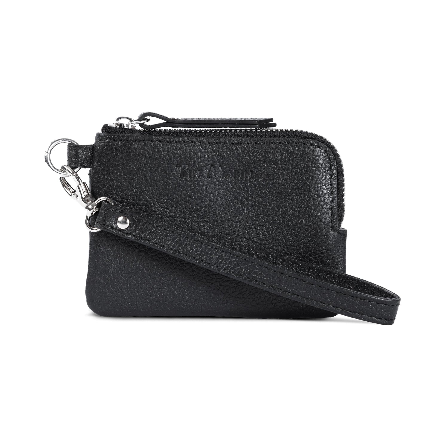 Gina Leather Top Zip Wallet - 5 Color Options