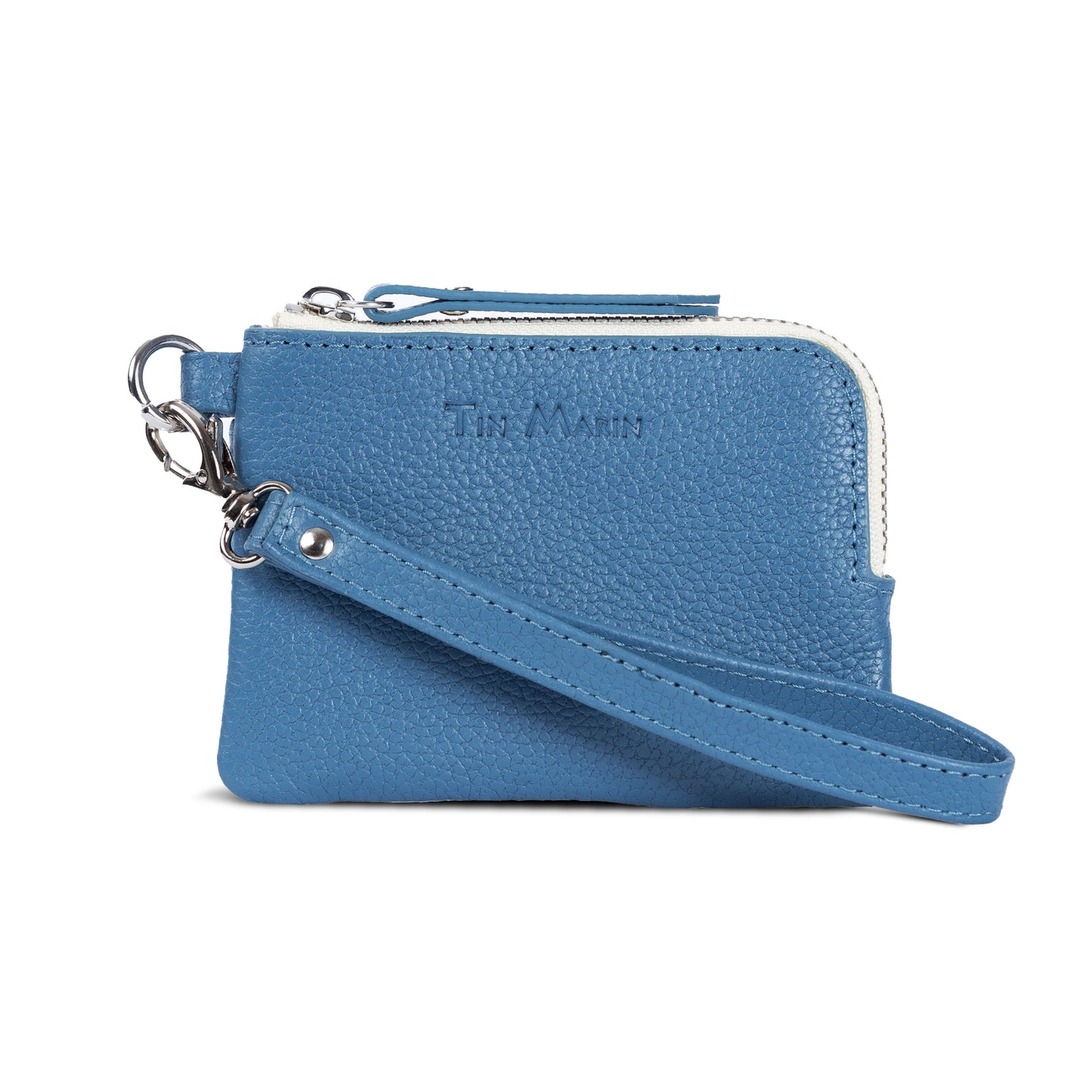 Gina Leather Top Zip Wallet - 5 Color Options