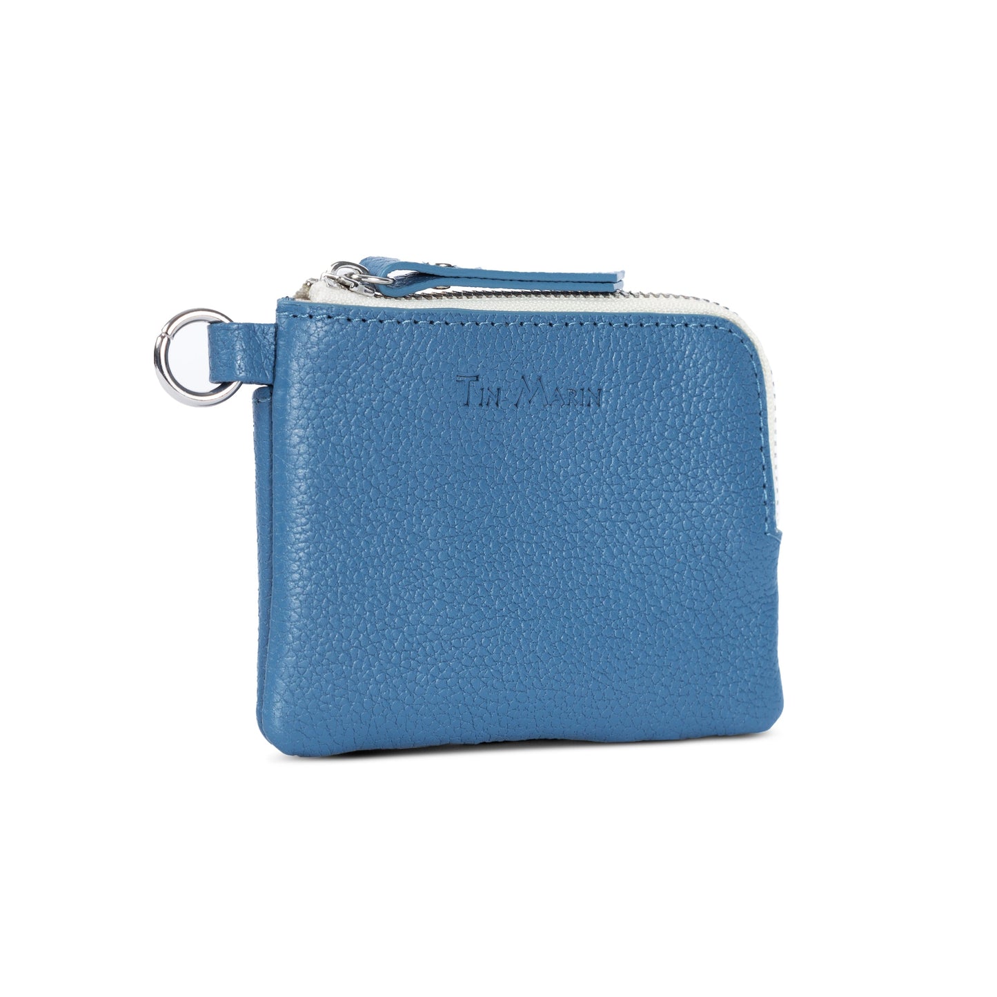 Gina Leather Top Zip Wallet - 5 Color Options