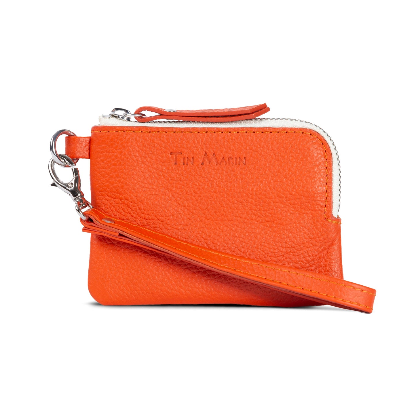 Gina Leather Top Zip Wallet - 5 Color Options