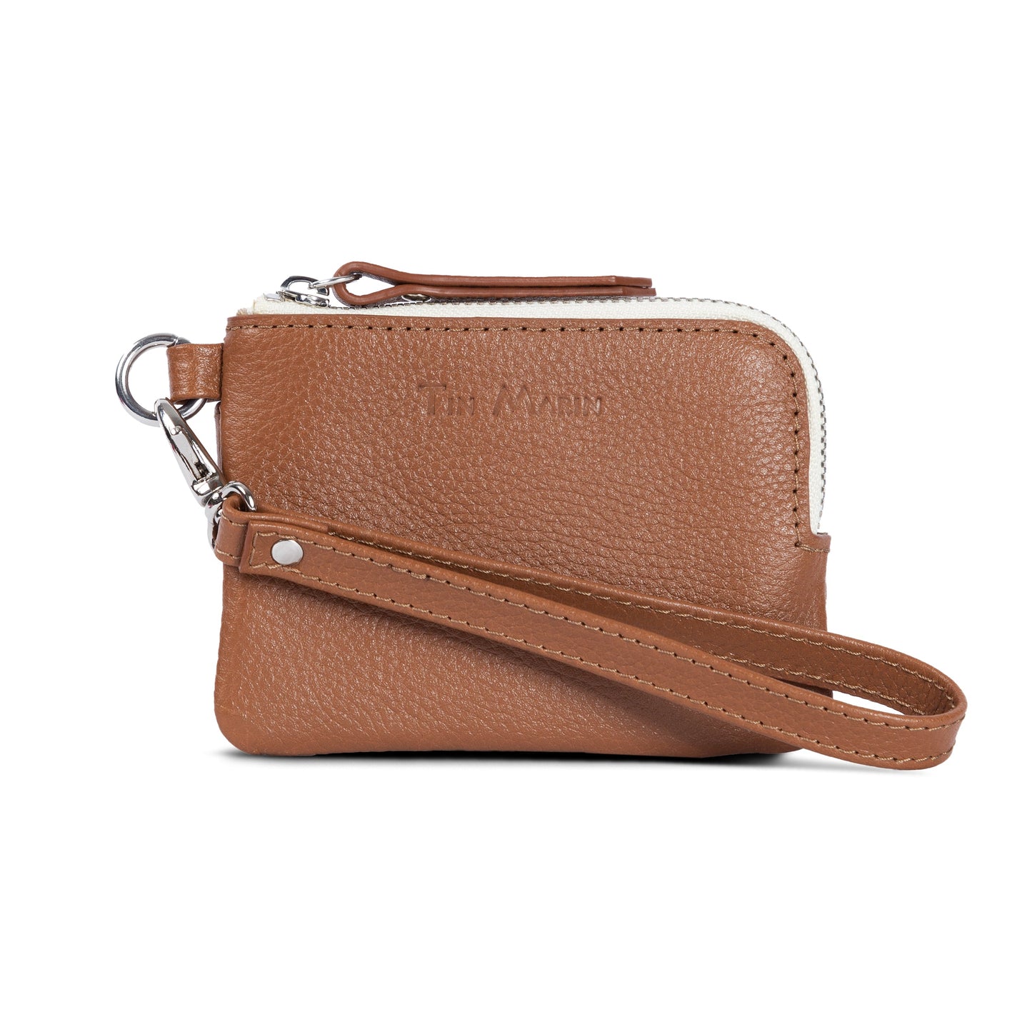 Gina Leather Top Zip Wallet - 5 Color Options