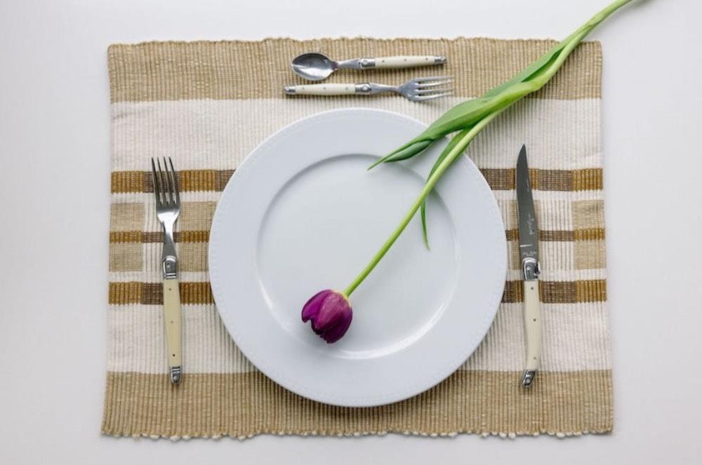 Gonder Handwoven Ethiopian Cotton Placemat | Set of 2