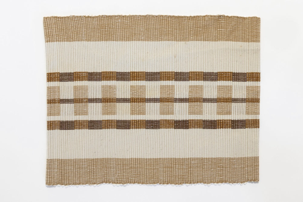 Gonder Handwoven Ethiopian Cotton Placemat | Set of 2