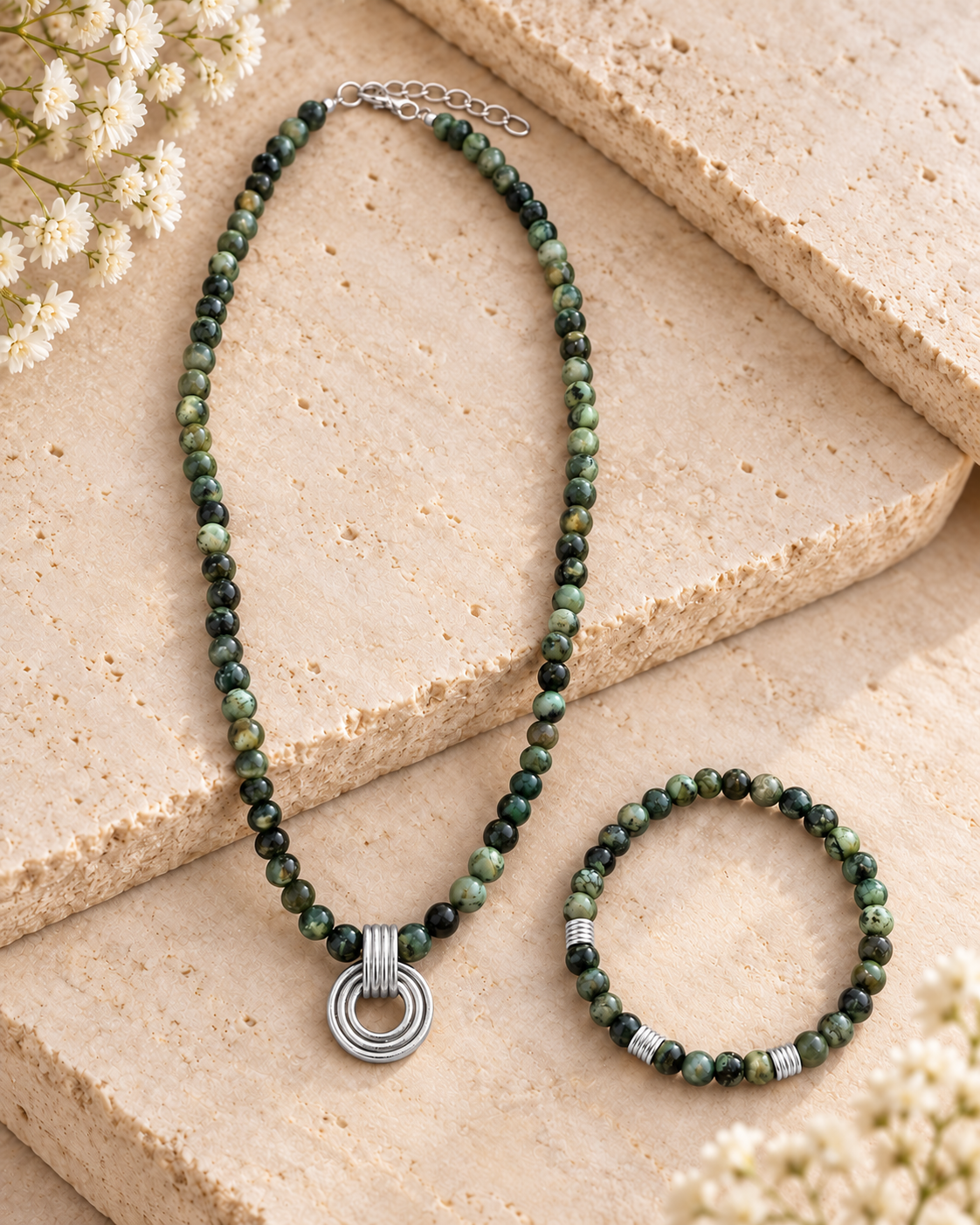 Evermore Jewelry Set - Silver