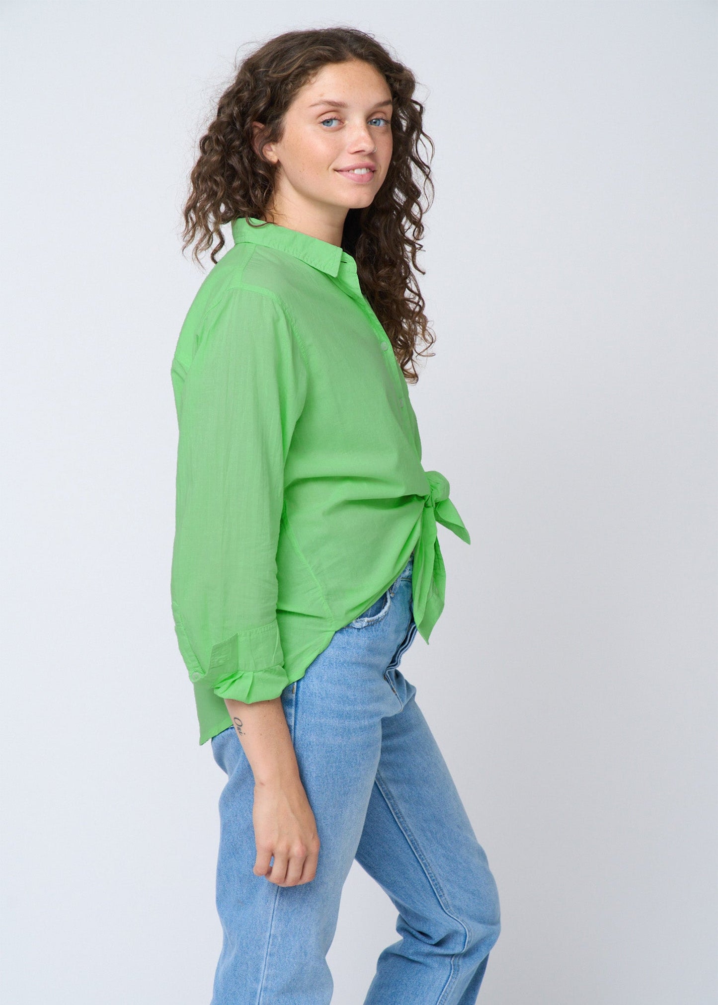 Good Boyfriend Shirt - Honeydew
