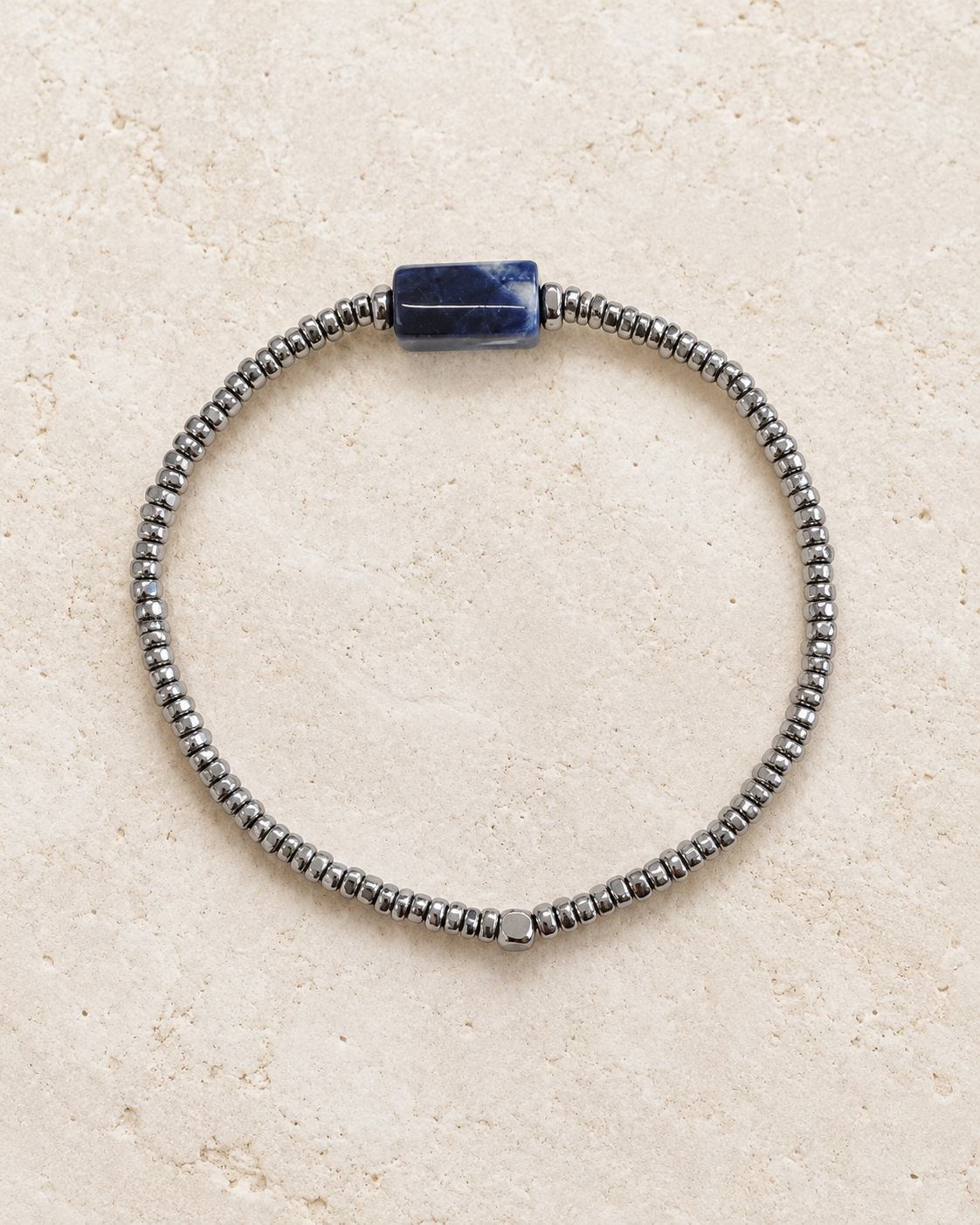 Only One - Batey Sodalite Bracelet - Silver