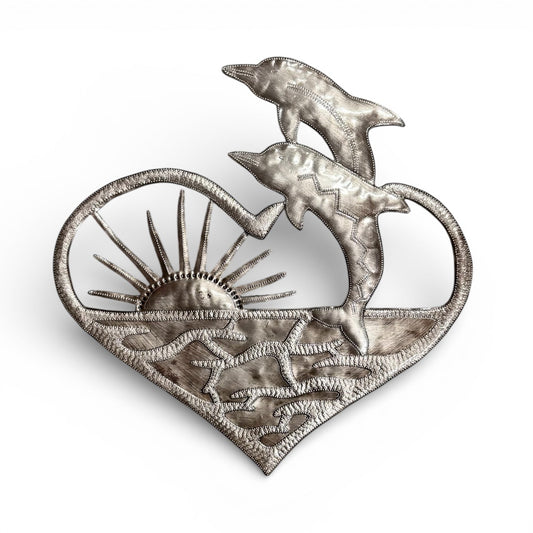 Heart with Dolphin