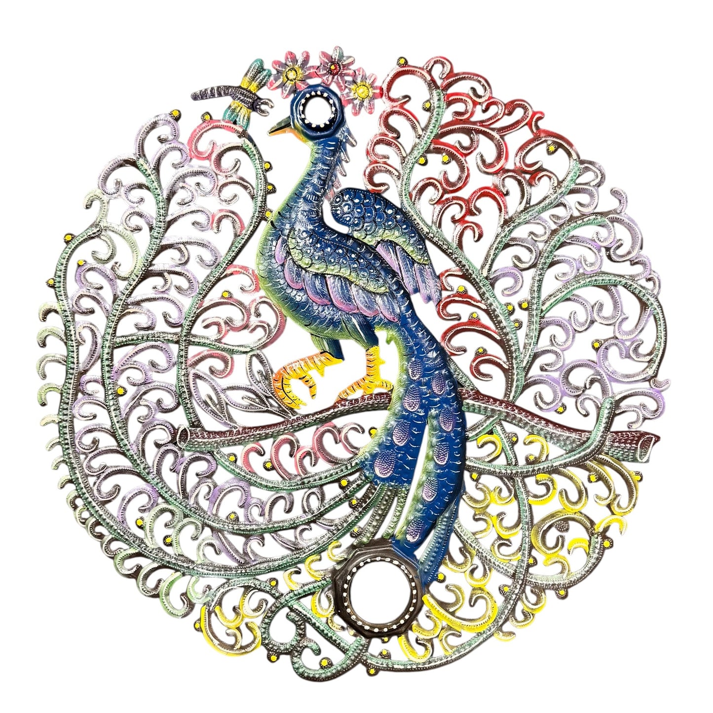 Peacock Oil Drum Top