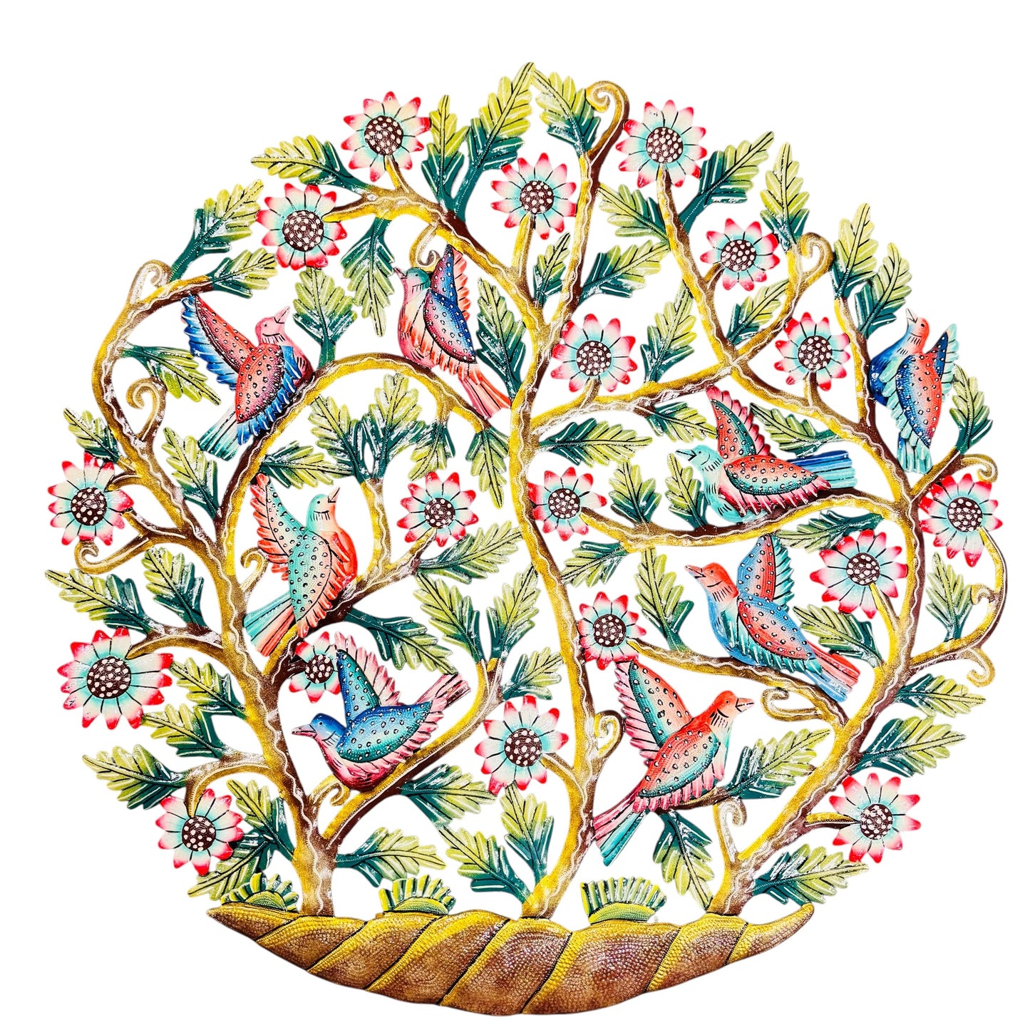 Jumbo 3-D Birds Tree