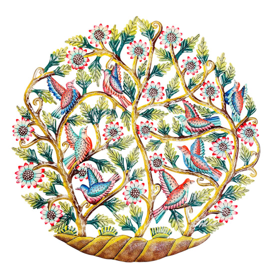 Jumbo 3-D Birds Tree