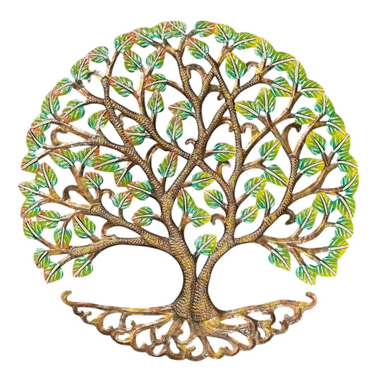 Large Golden Green Tree of Life