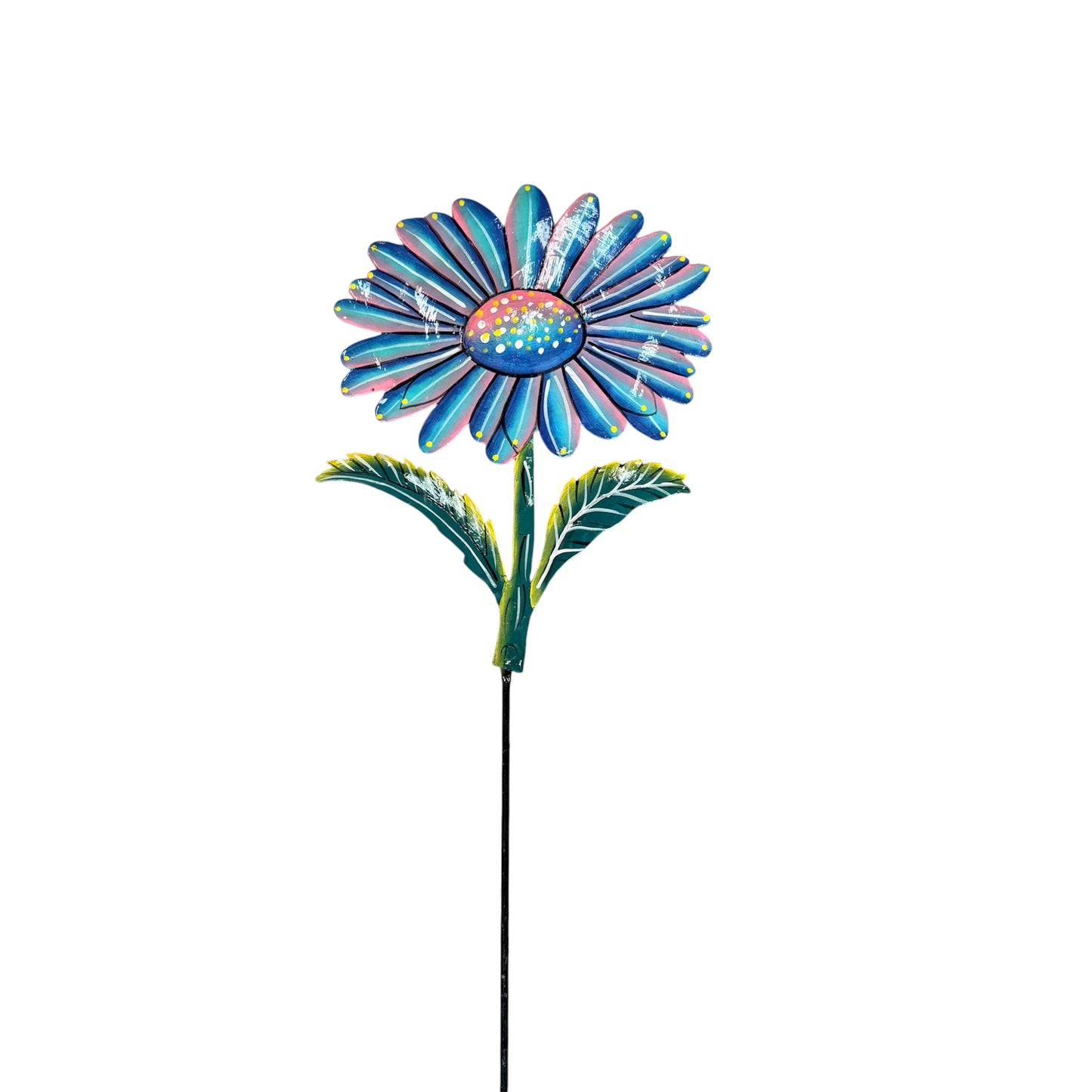 Roodlet Blue Flower Garden Stake