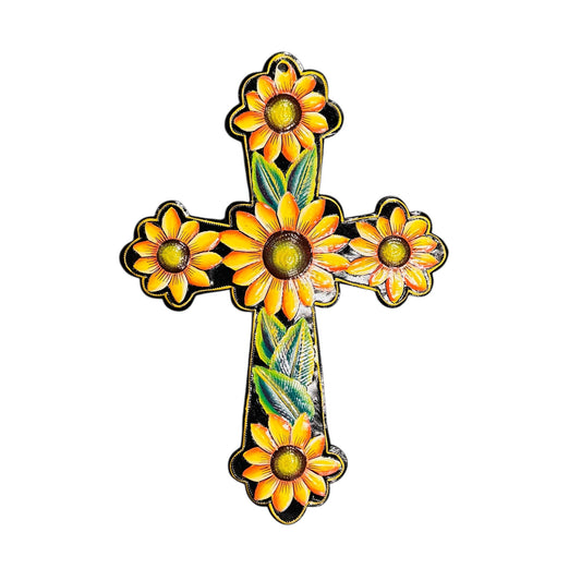 Sunflower Cross