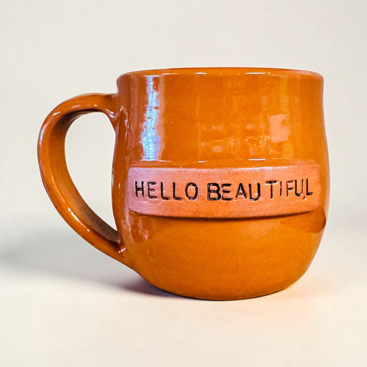 Medium Mug- Hello Beautiful