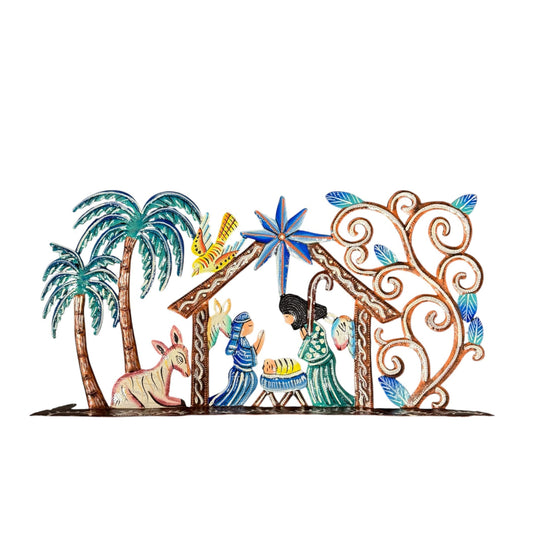 Nesmy Large Palm Nativity