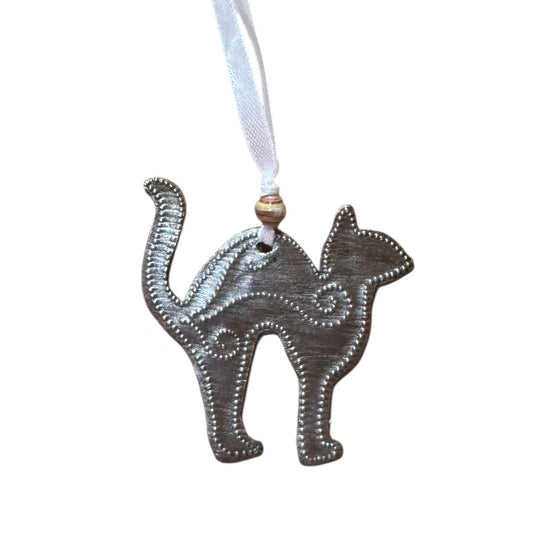 Arched Cat Ornament