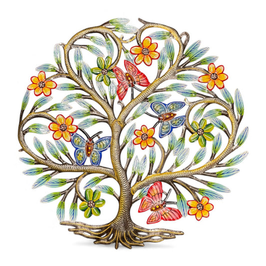 Butterflies and Flowers Tree of Life