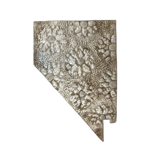 Nevada Floral Metal Art