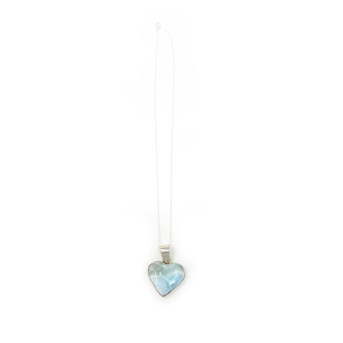 Larimar Heart Pendant