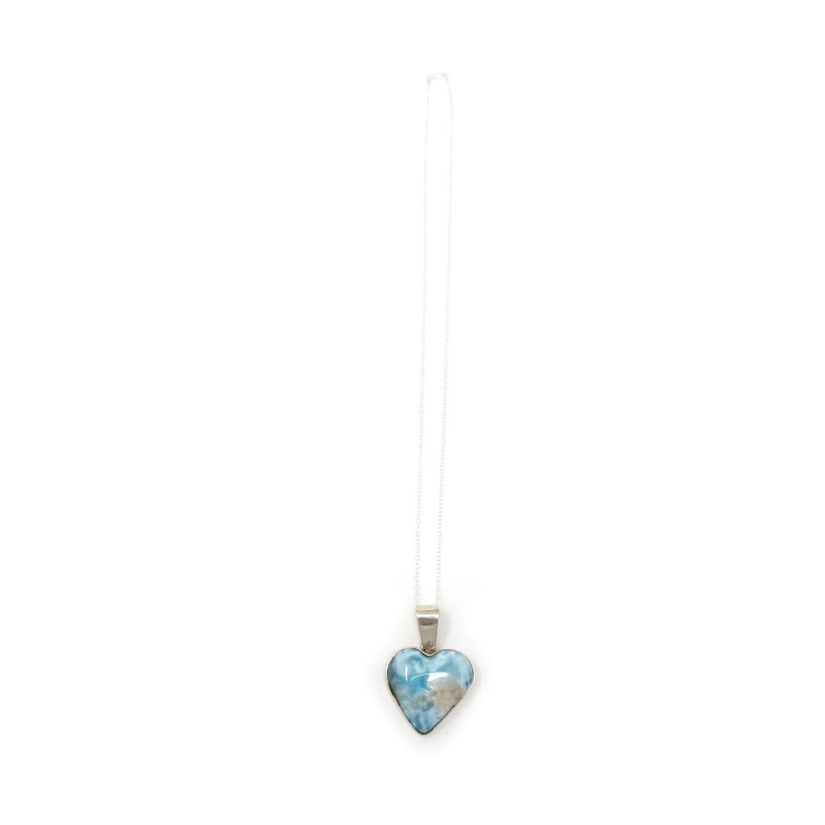 Larimar Heart Pendant