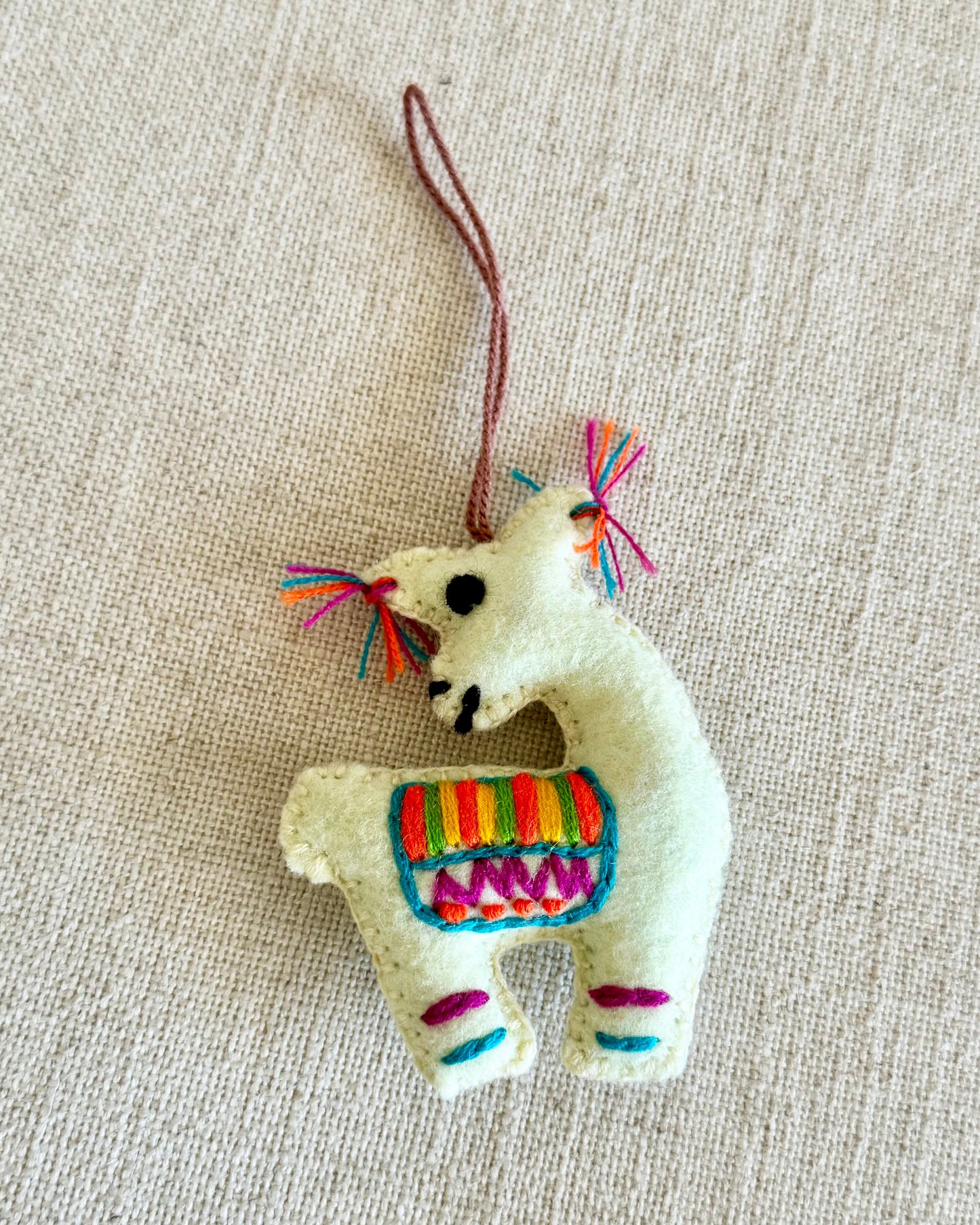 Sample 14 Llama Ornament