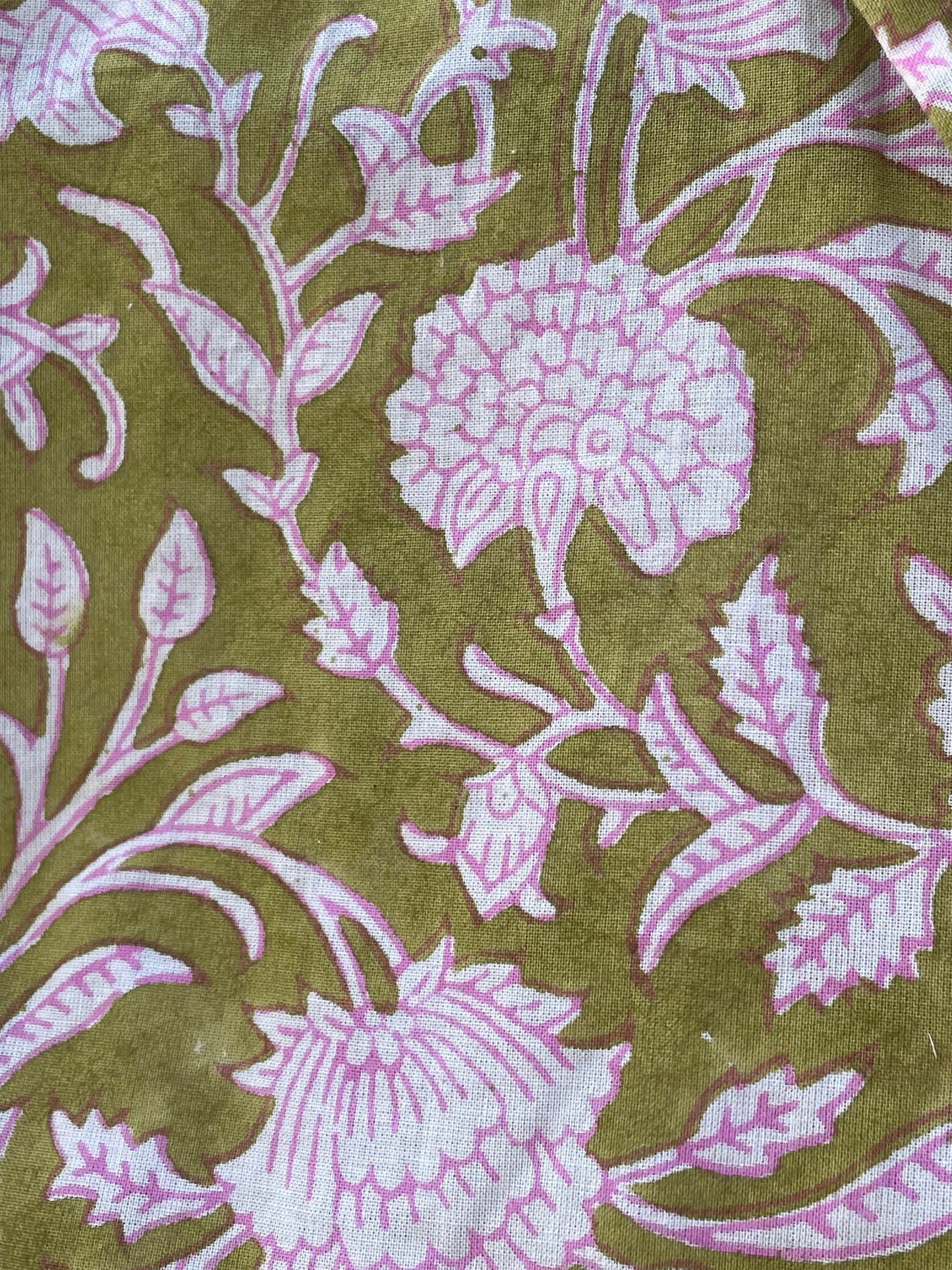 Good Boyfriend ShirtDress - Floral Escape Olive Oil/Lavender