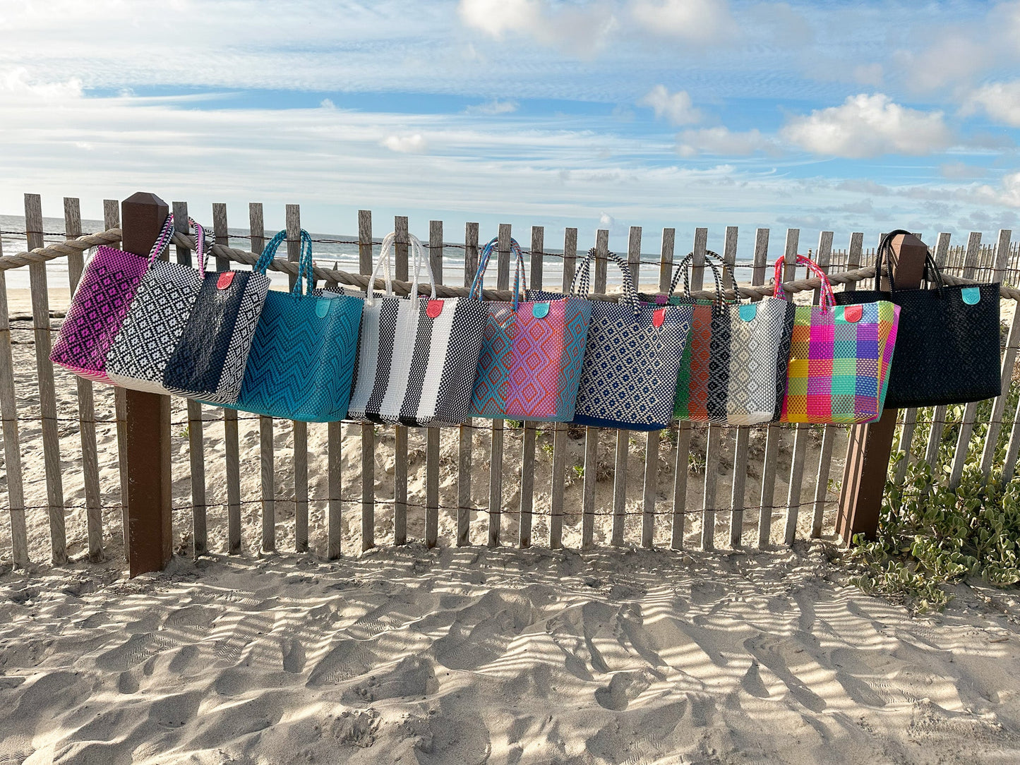 Maya Woven Super Tote