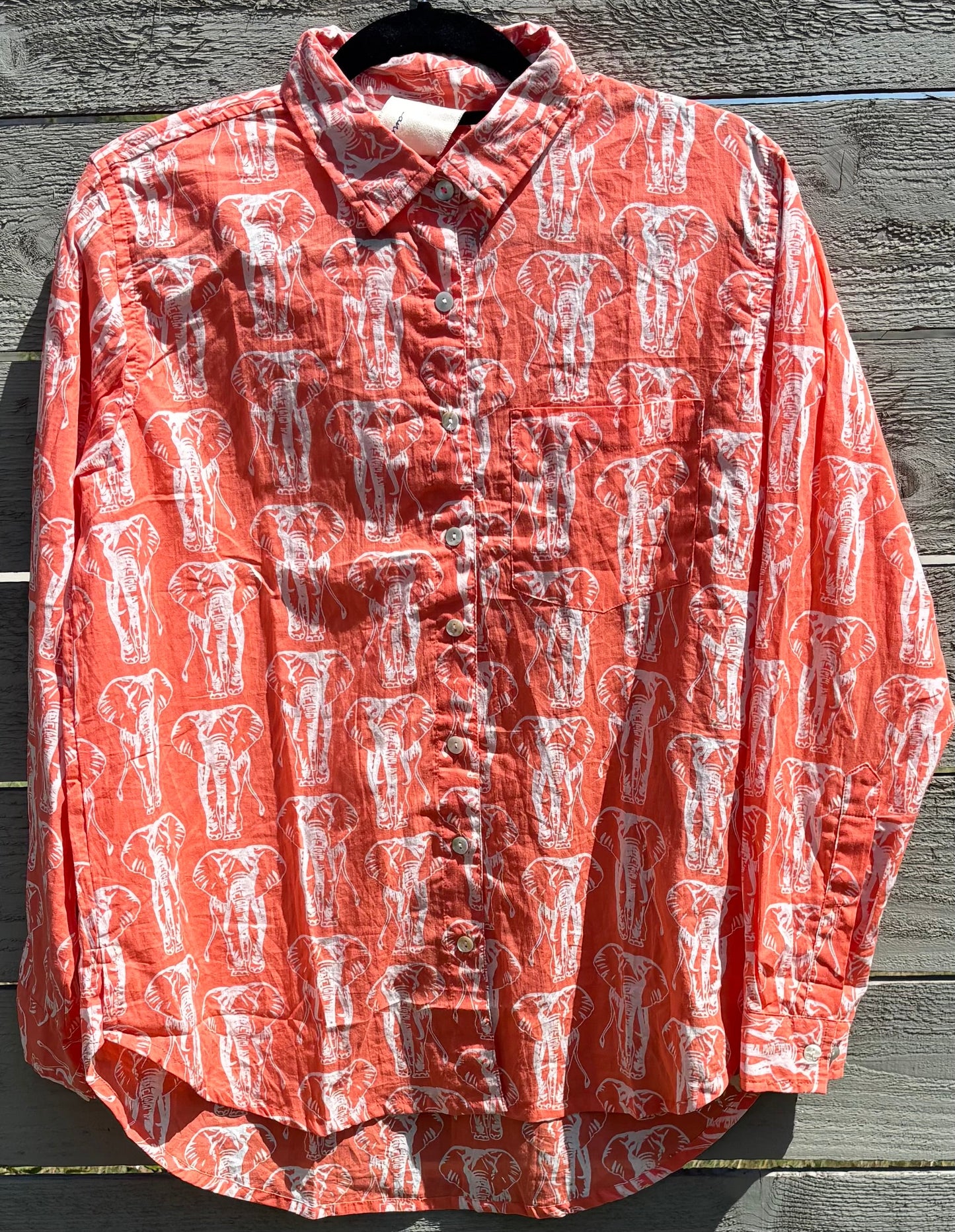 Good Boyfriend Shirt - Elephants Melon