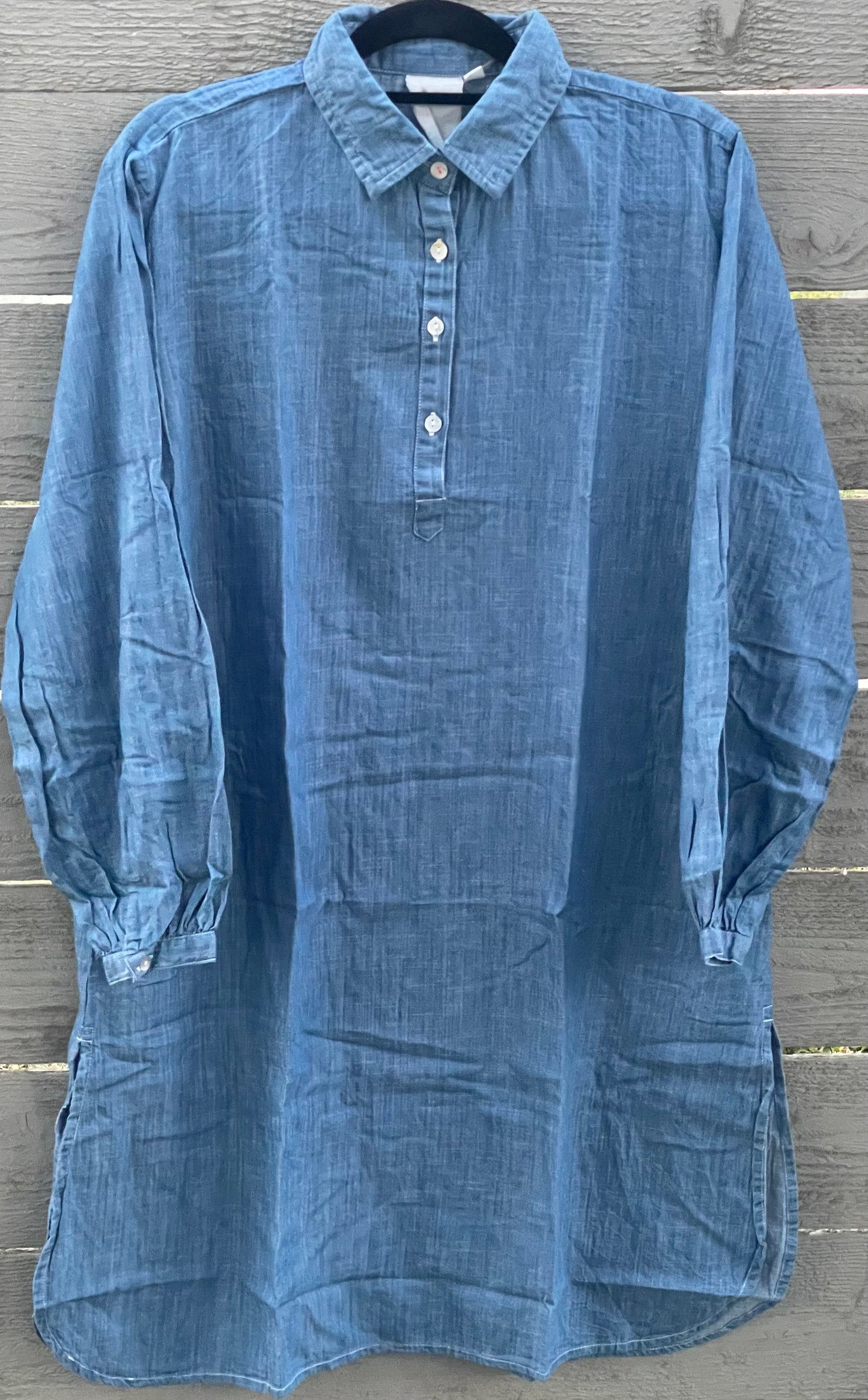 Good Boyfriend ShirtDress - Chambray