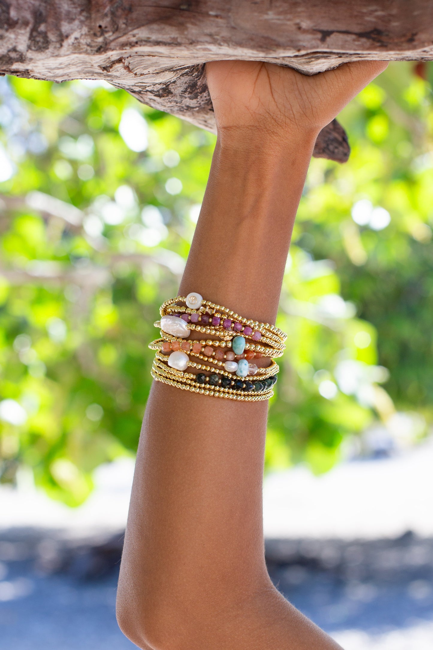 Freshwater Pearl Gold Bracelet