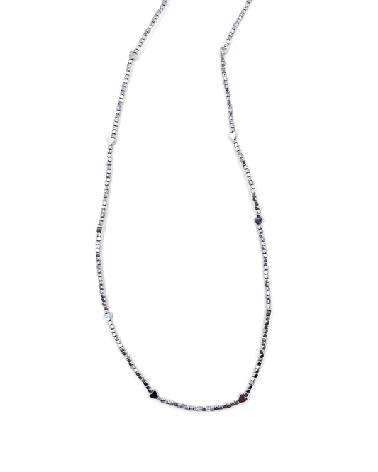 Corazon Silver Wrap Necklace