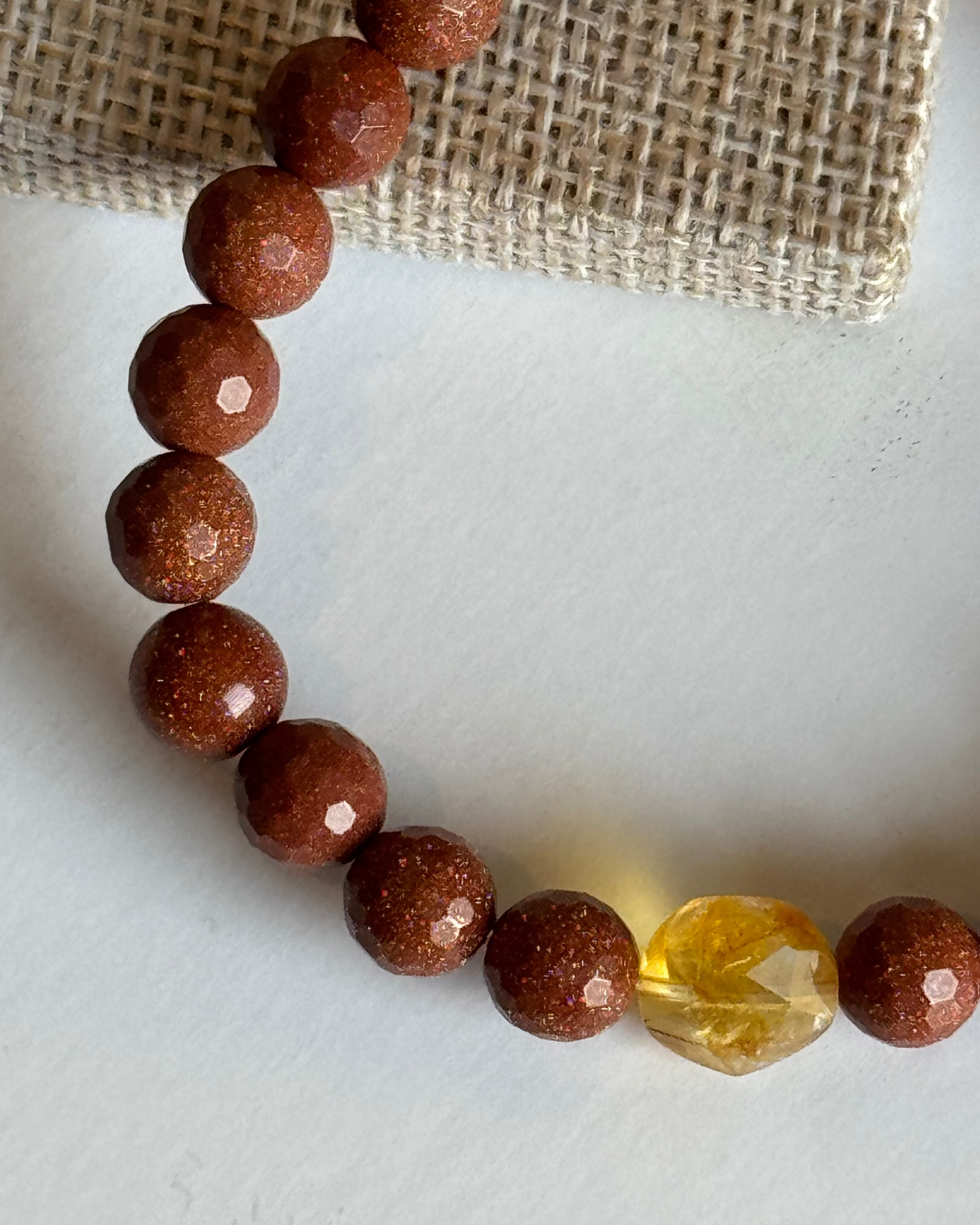 Goldstone Light Bracelet