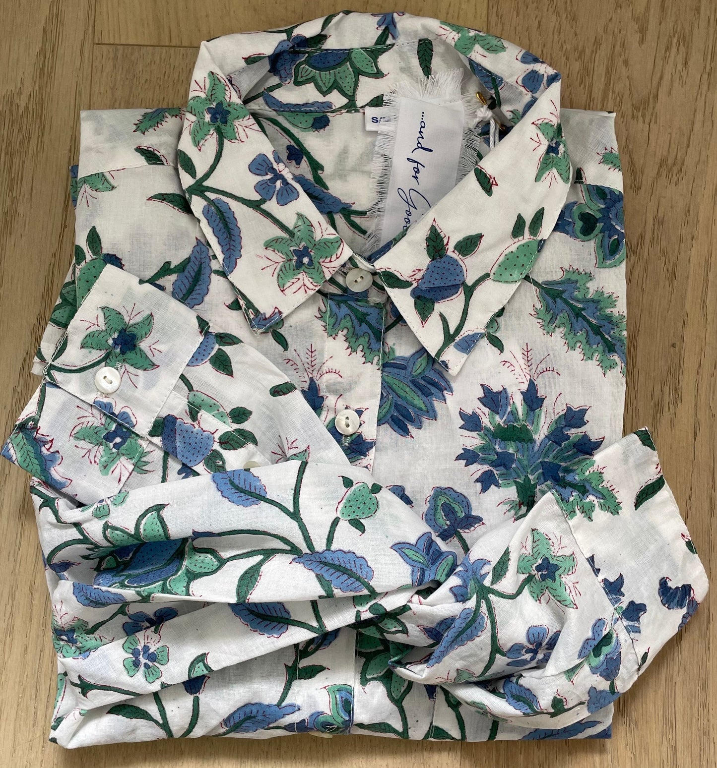 Good Boyfriend Shirt - Cornwall Floral