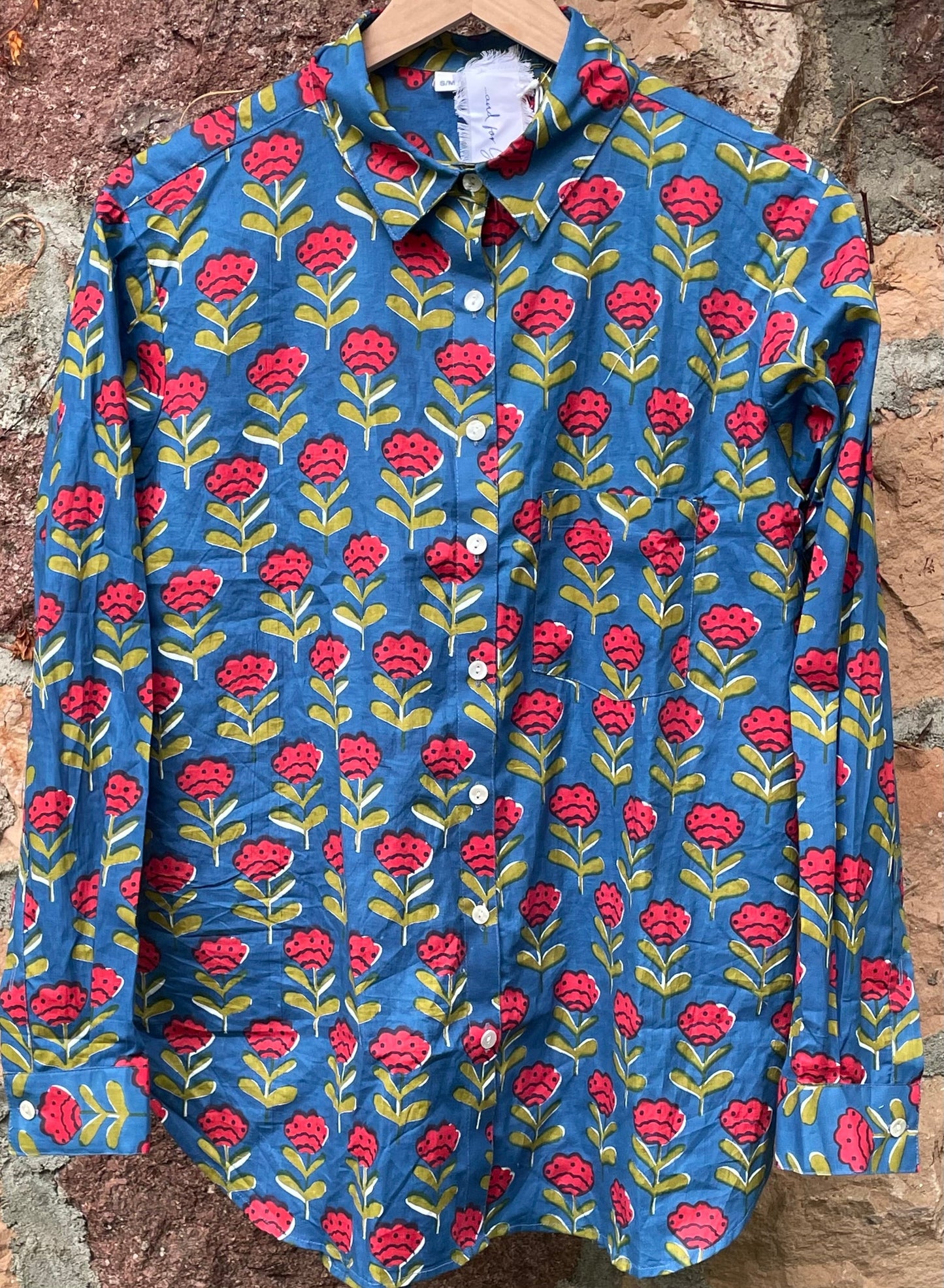 Good Boyfriend Shirt - Netherlands Tulip Navy