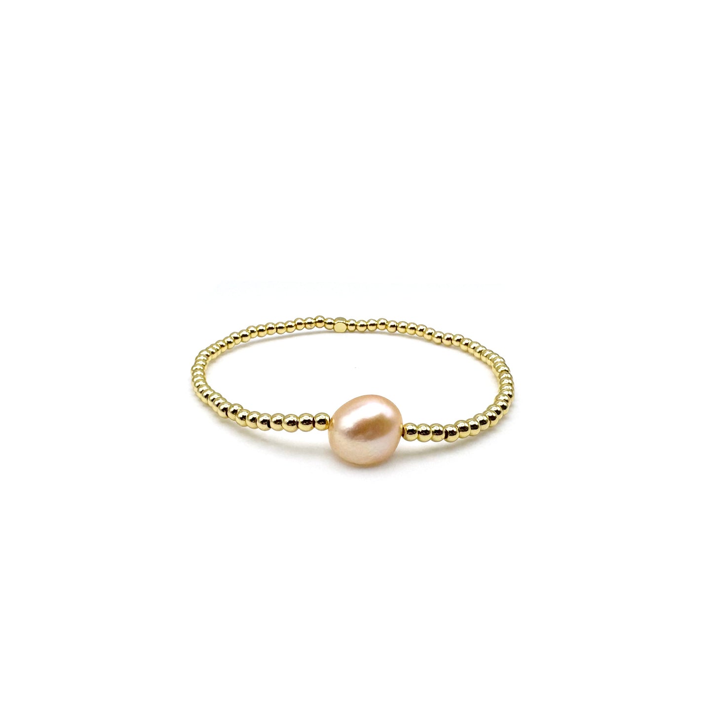 Freshwater Pearl Gold Bracelet