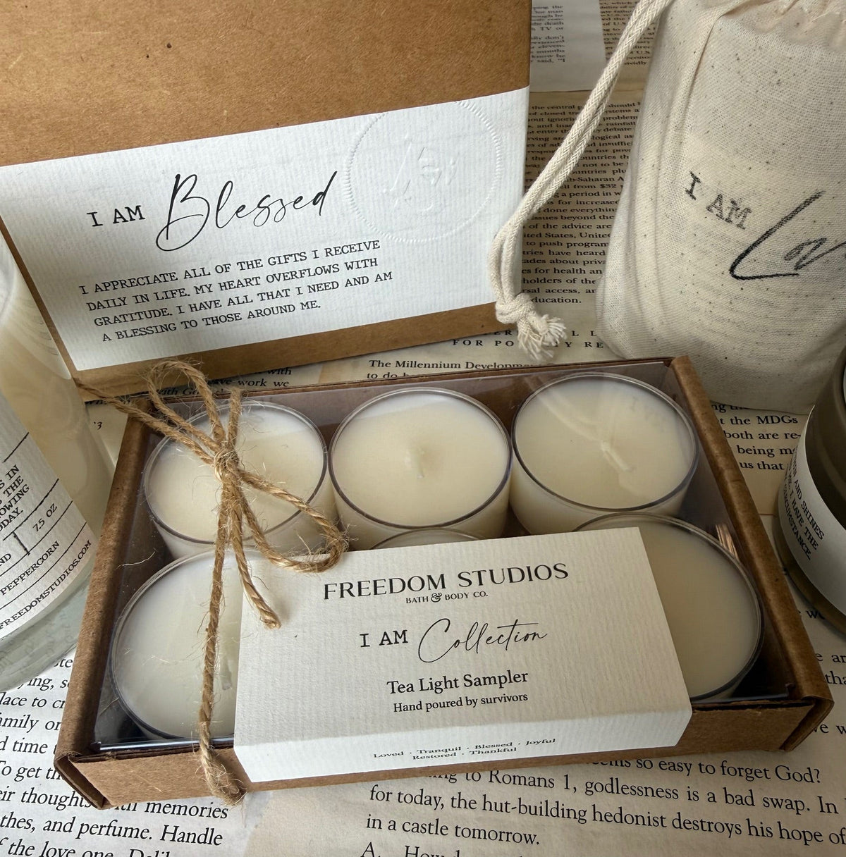 I AM Collection Tea Light Sampler