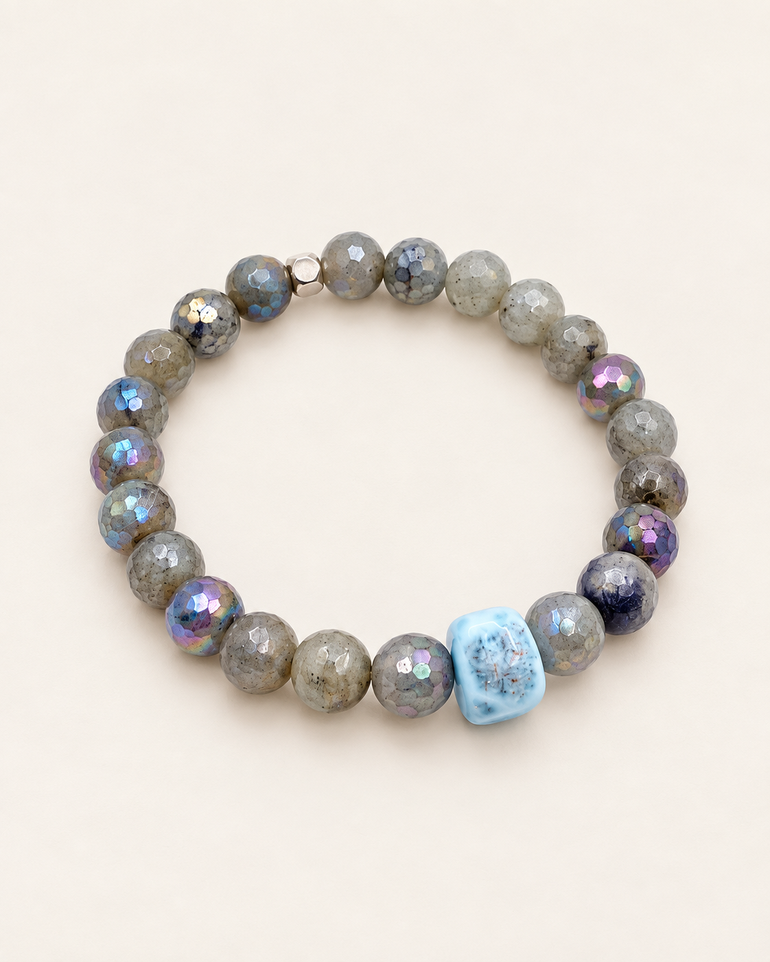 Labradorite Moss Set